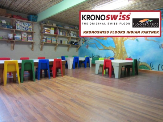 Play school with wooden flooring
